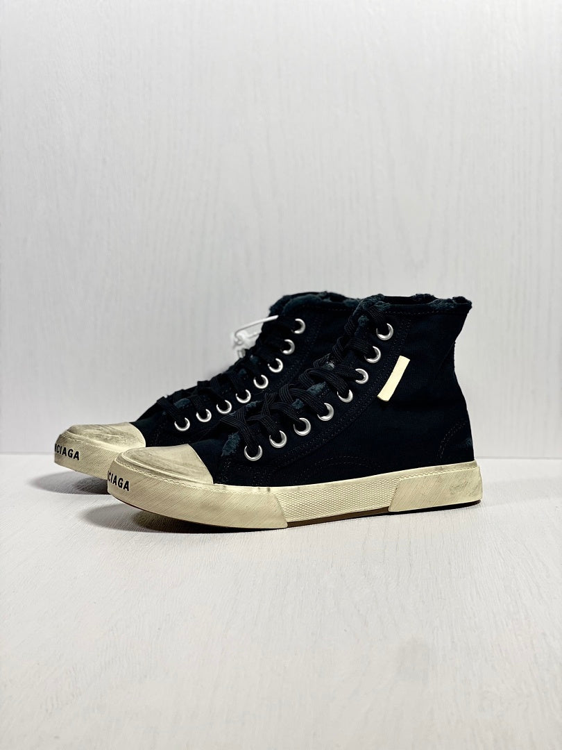 BLG Paris High Destroyed Black White