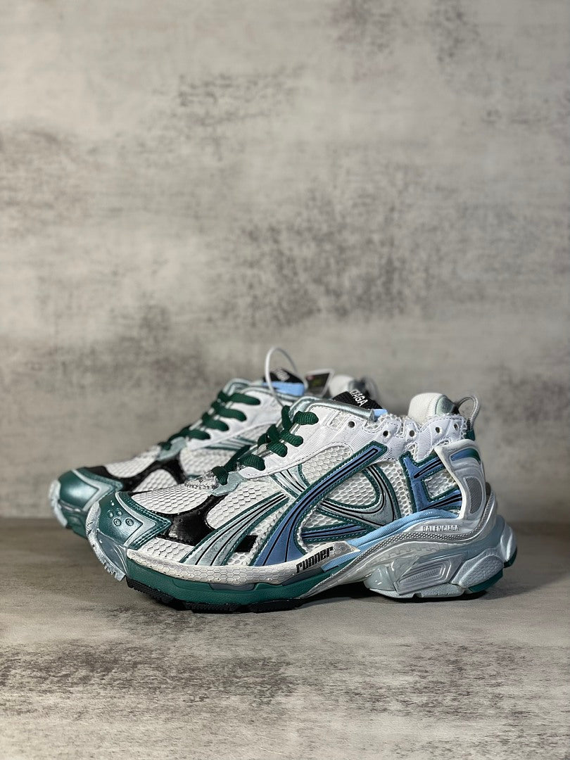 BLG Runner White/Blue/Green