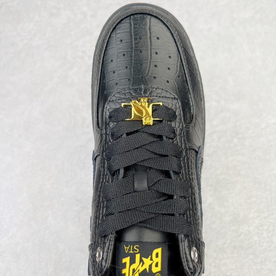 Bape STA Low OVO Black