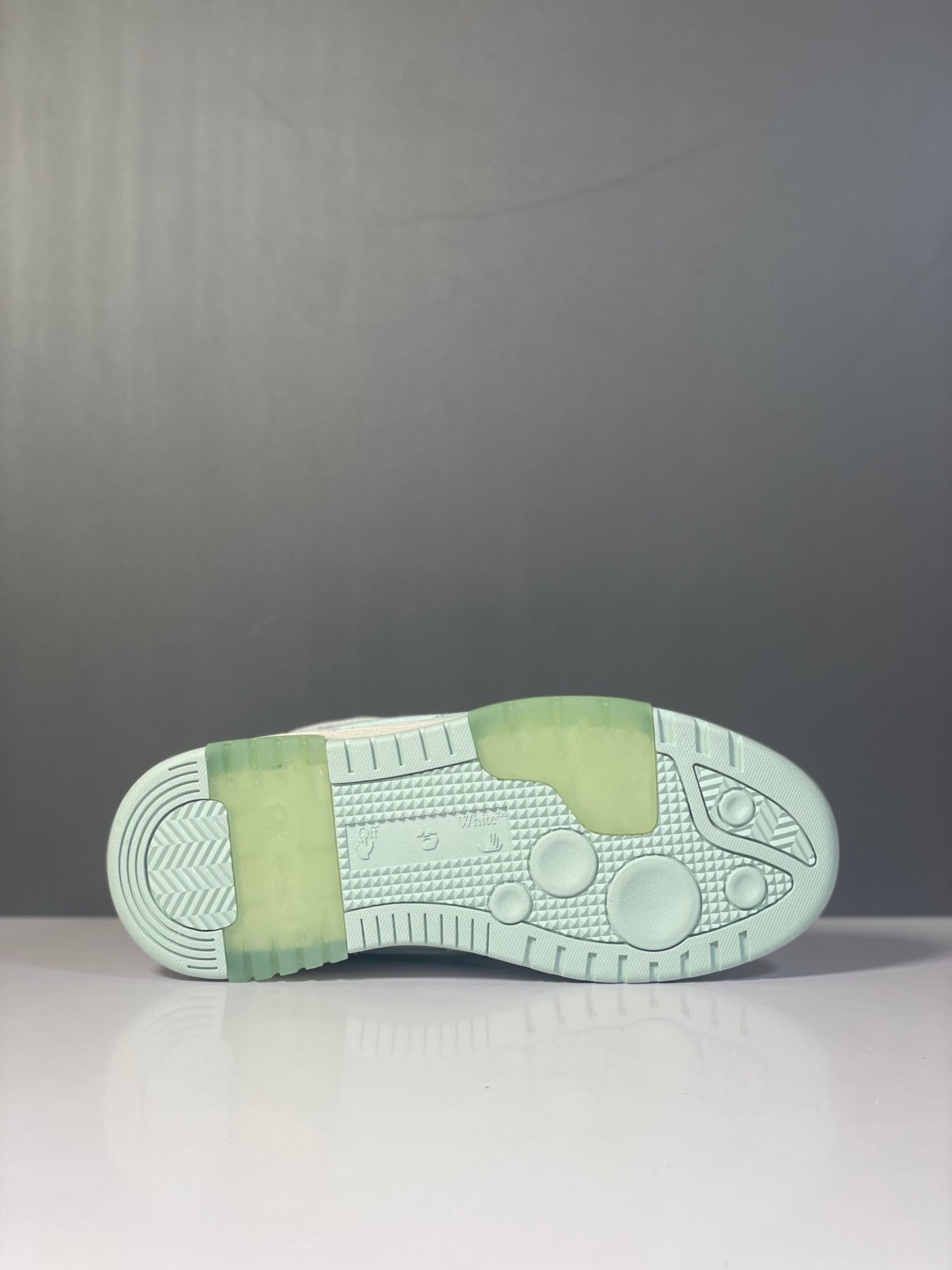 OF Out of Office White Mint Green