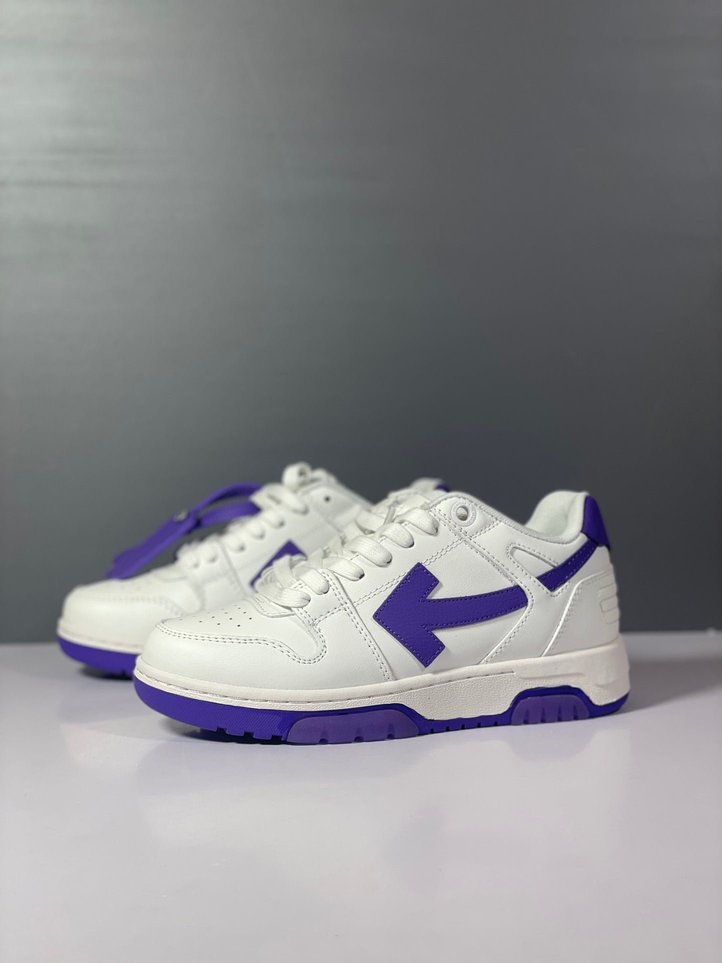 OF Out of Office White Purple