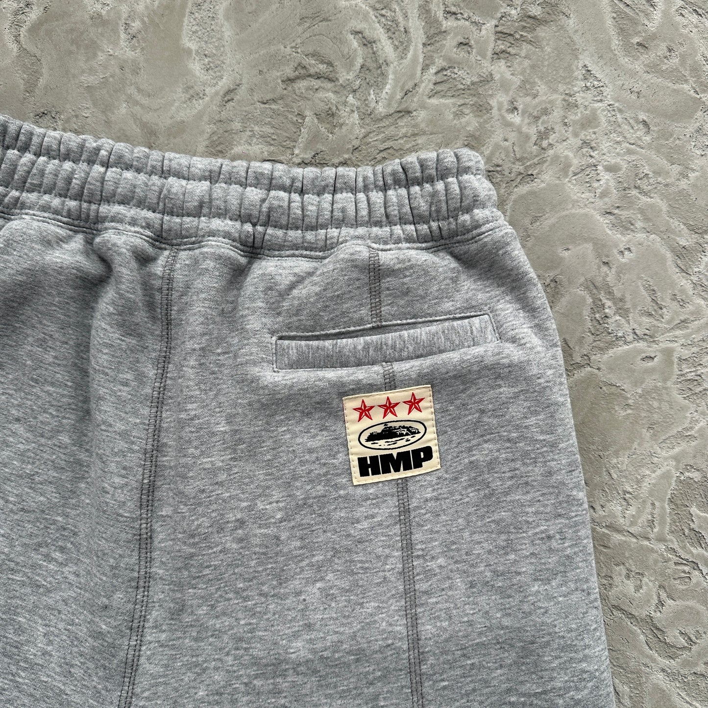 HMP rawhem shorts heather -grey