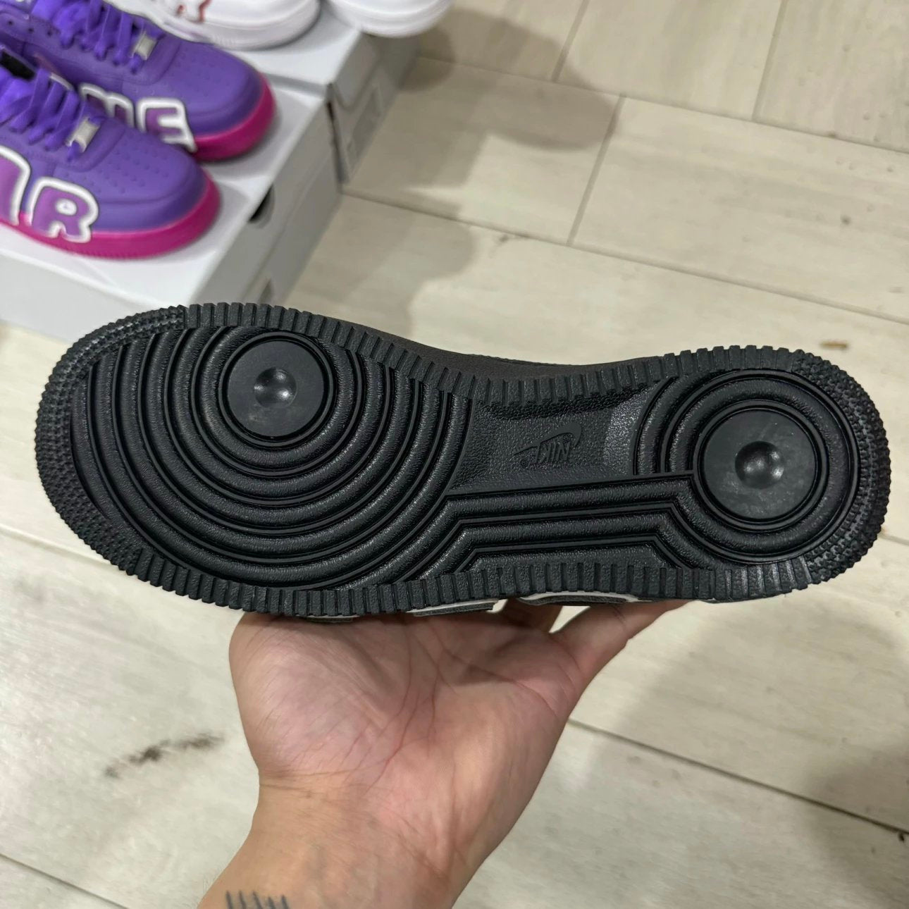 AF1 Flea Black