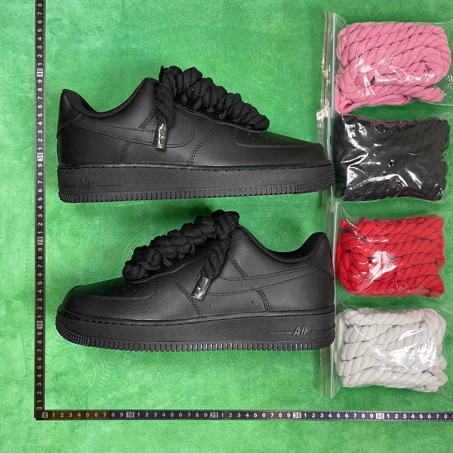 AF1 Rope Laces Black