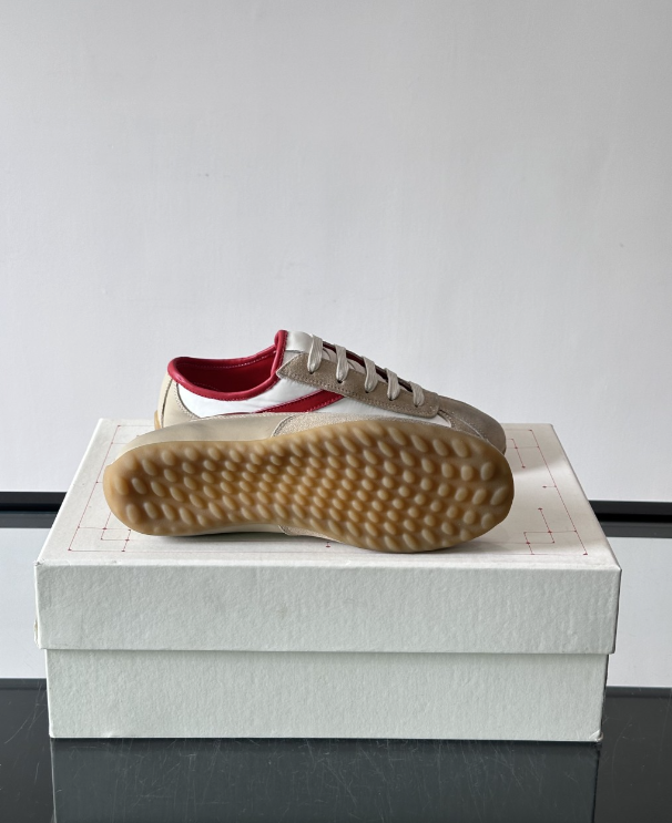 Alexander Mcqueen Boxe Beige/Red