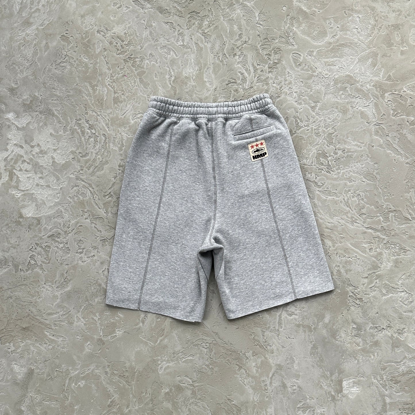 HMP rawhem shorts heather -grey
