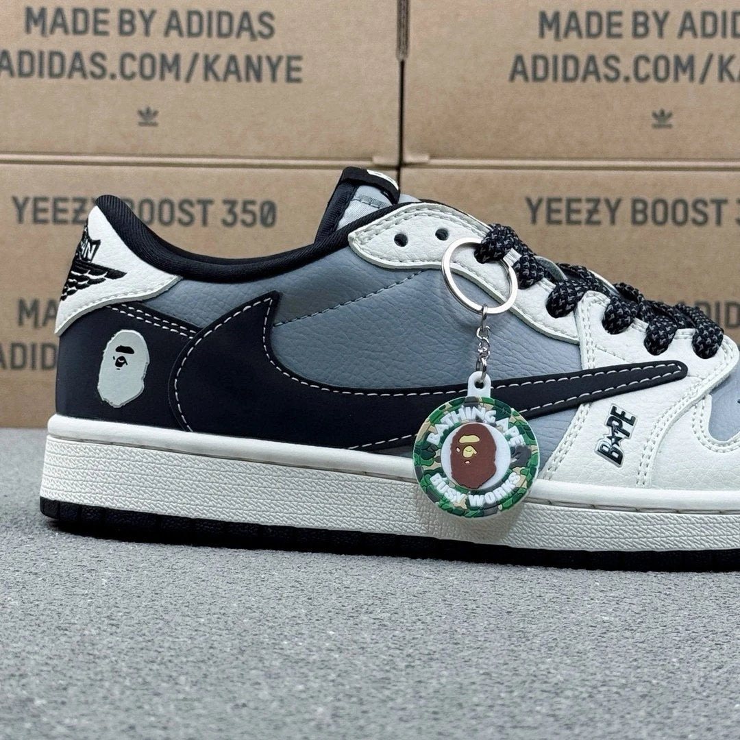 Frag x AJ1 x Bape