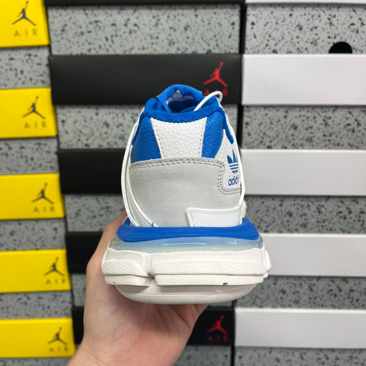 BLG Track x AD Blue White