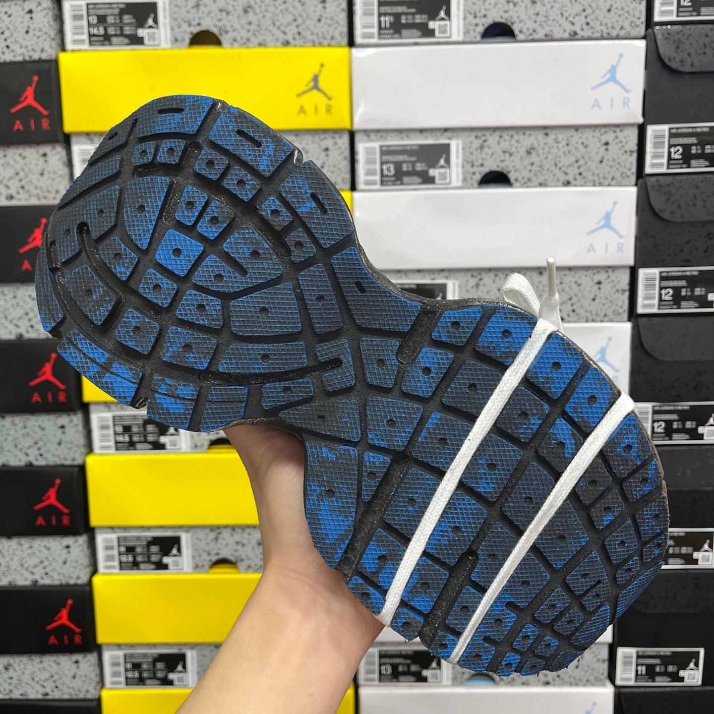 BLG 3XL Grey/Blue/White