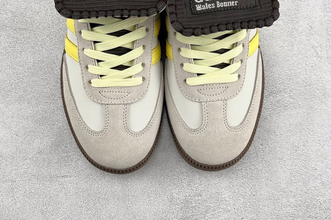 Samba Pony Tonal x Wales Bonner Cream White
