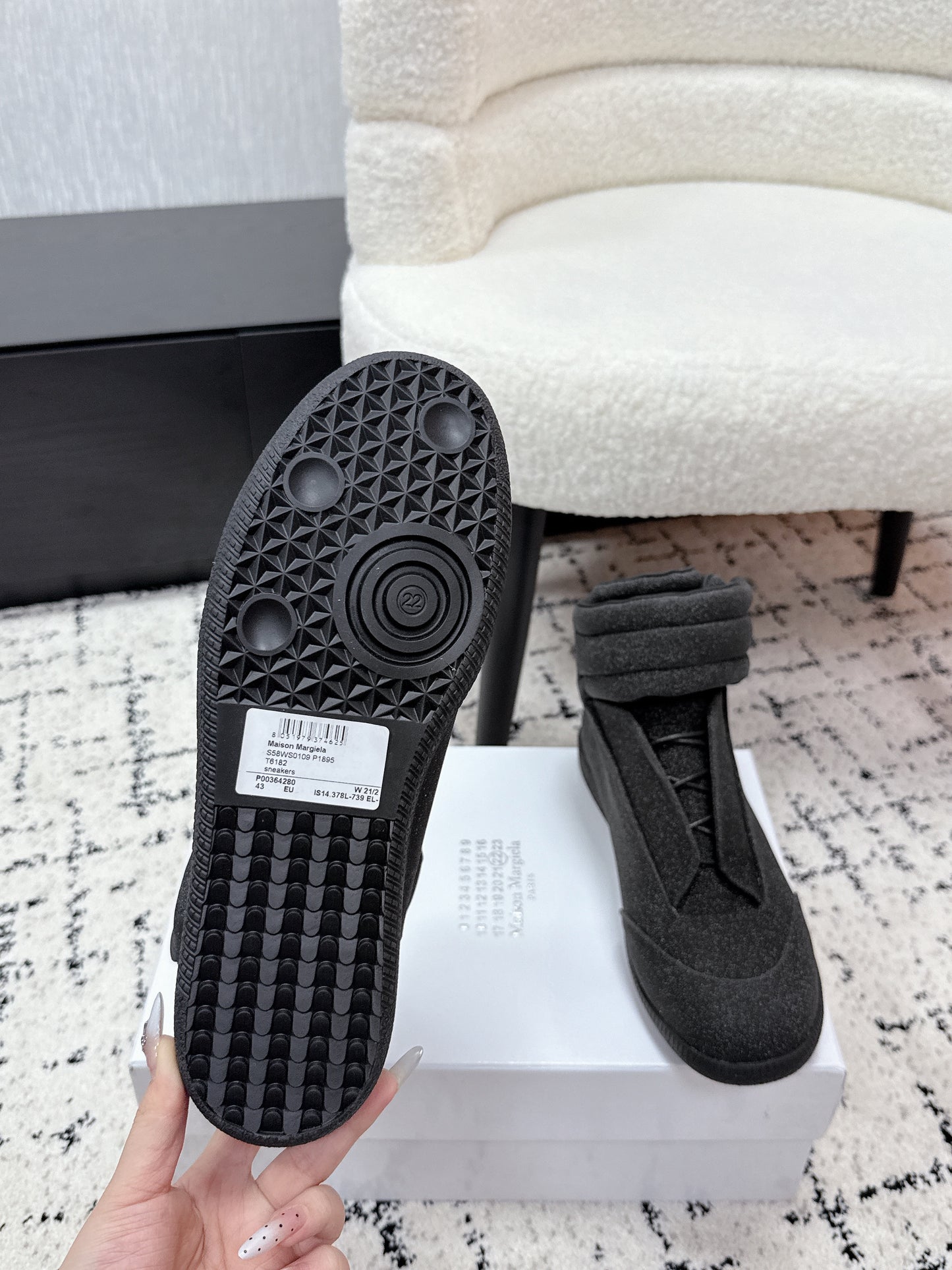 Maison HIgh Black Cotton