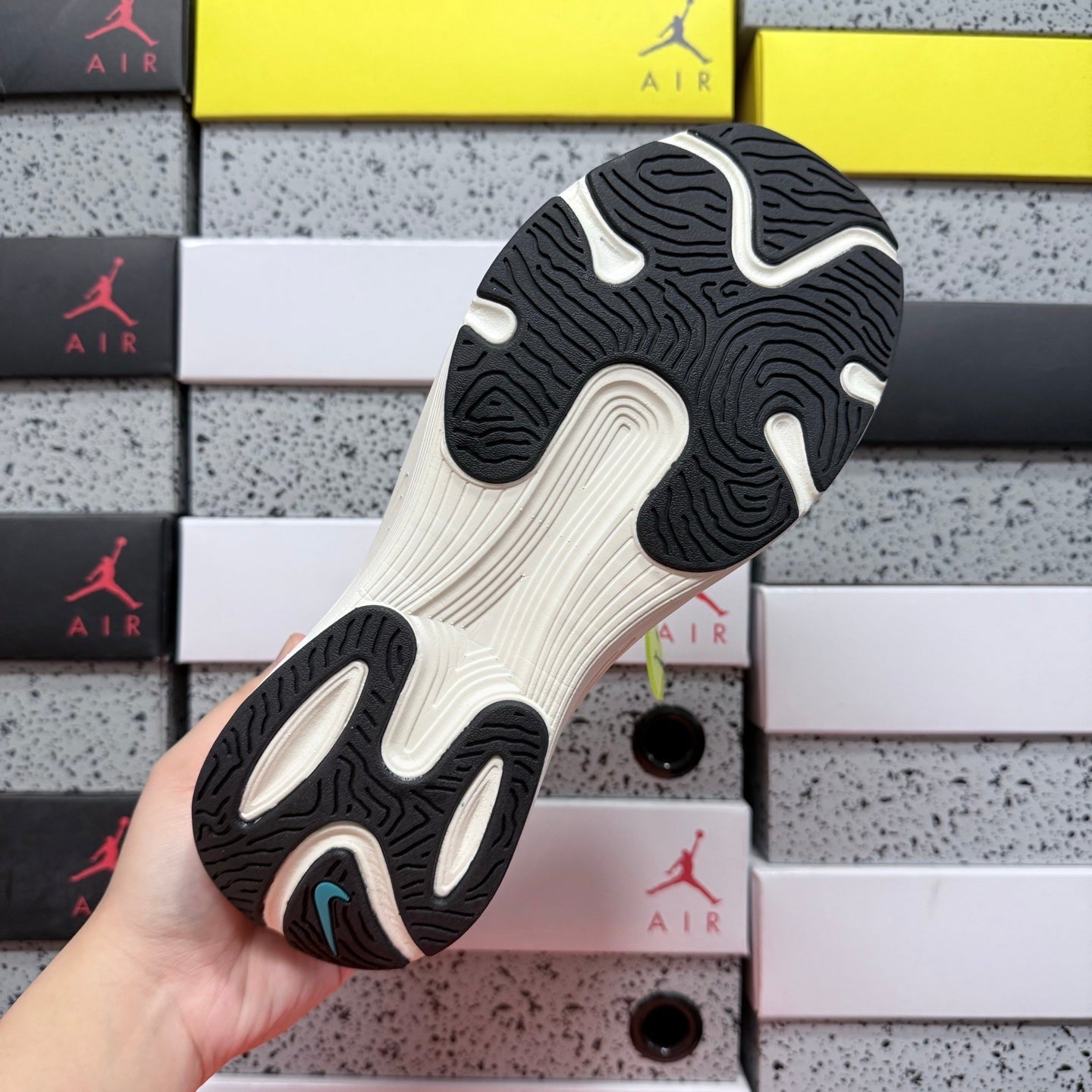 Nk Air Alphazoom White/Pink/Blue