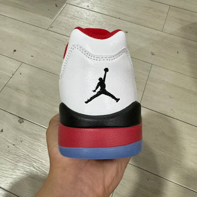 AJ 5 Low Fire Red