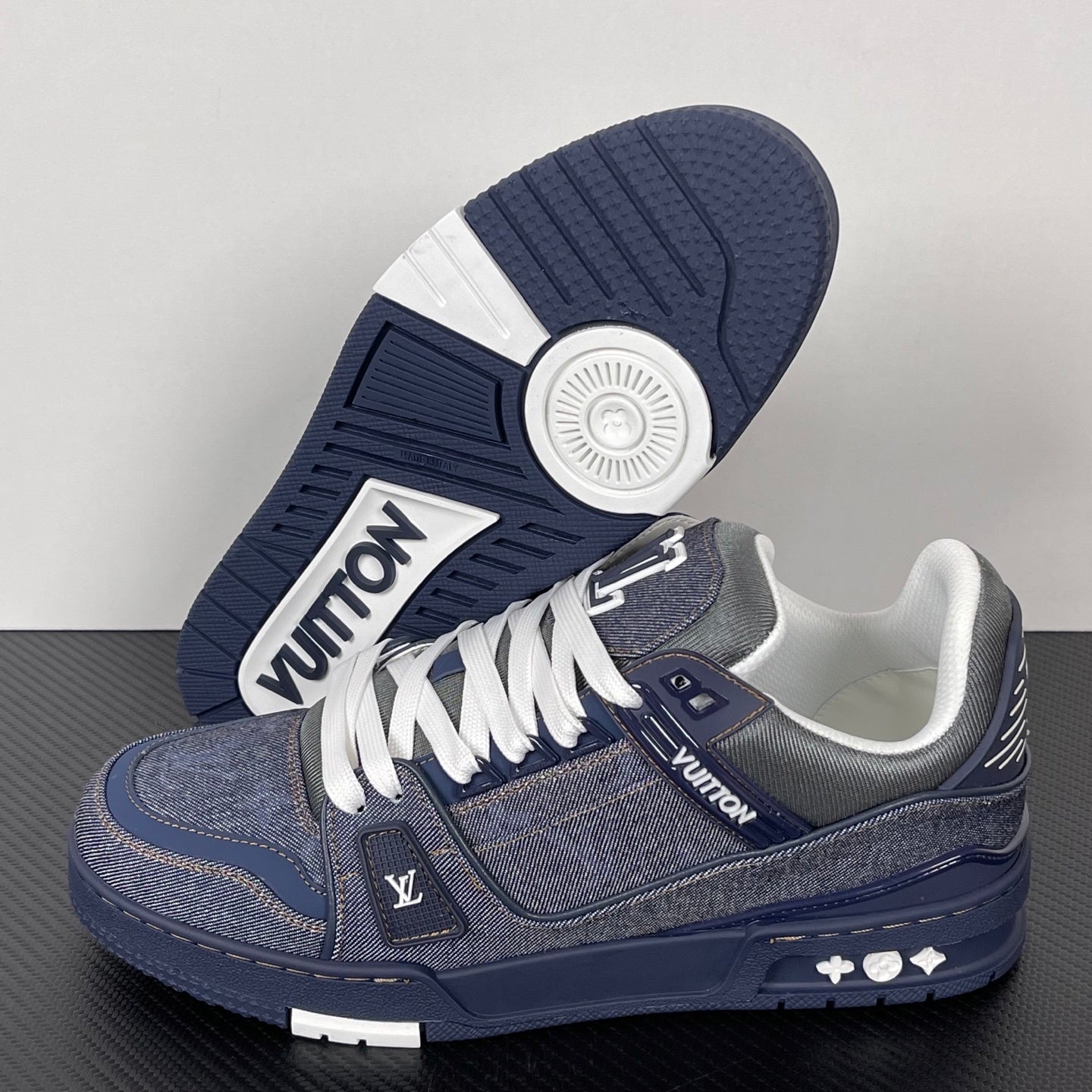 Trainer Blue Demin