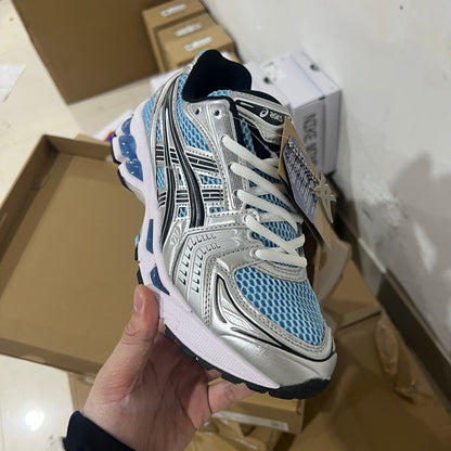 Kayano 14 Light Blue / Black / Silver (Cópia)