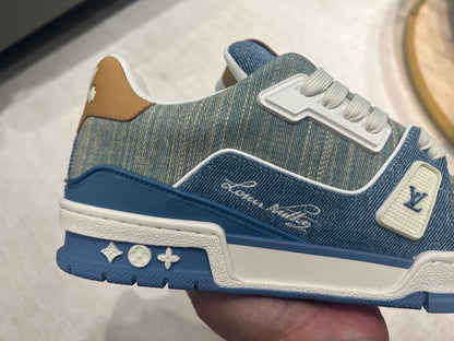 Trainer Blue Demin