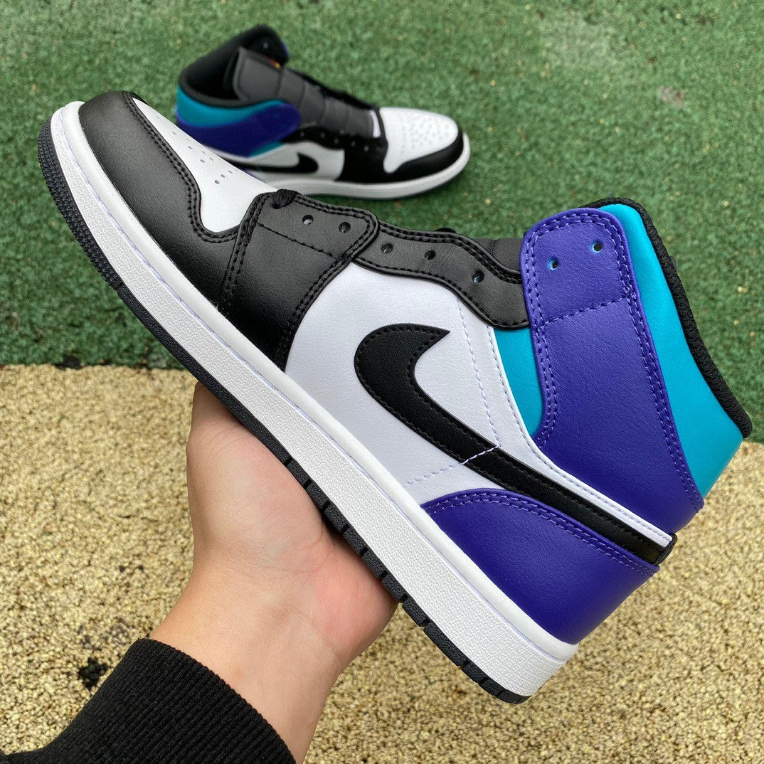 AJ1 MID Court Purple / Tropical Twist