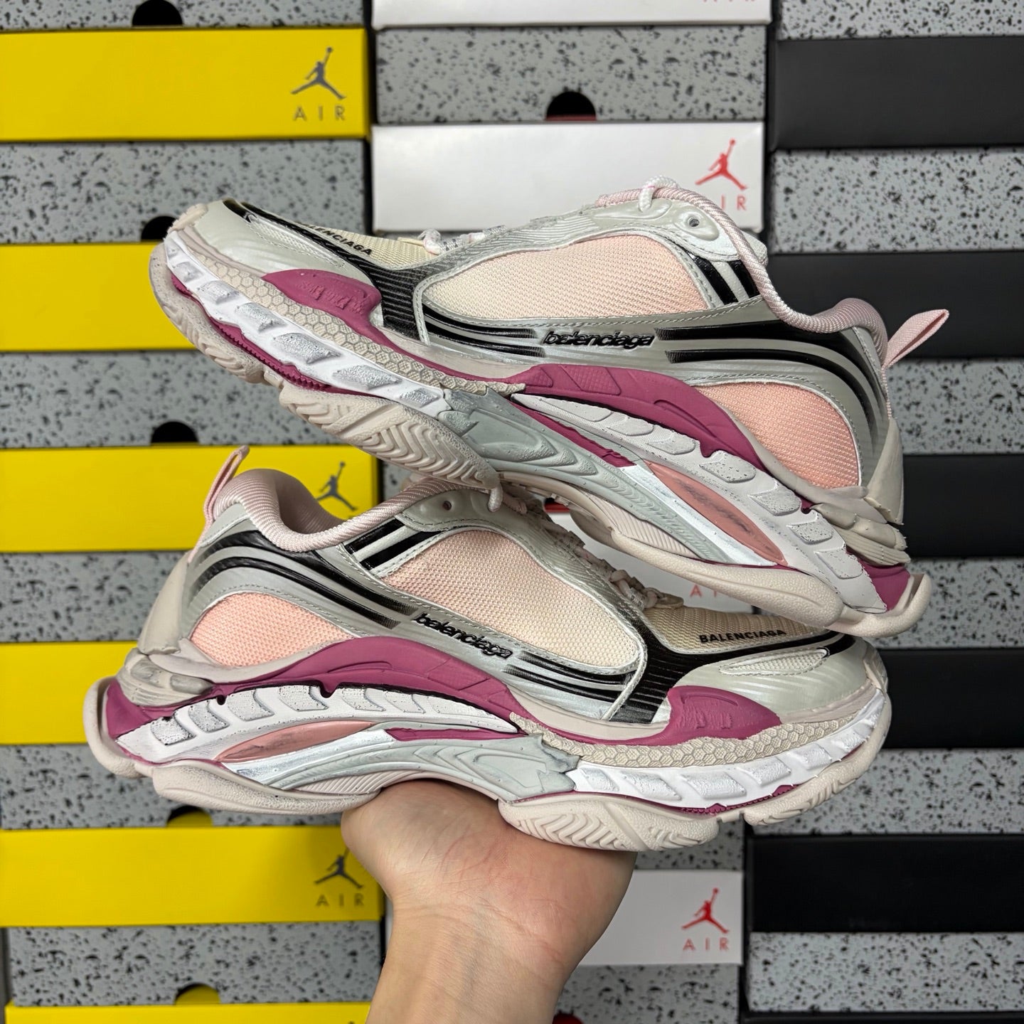 BLG Triple S.2 White/Pink/Black