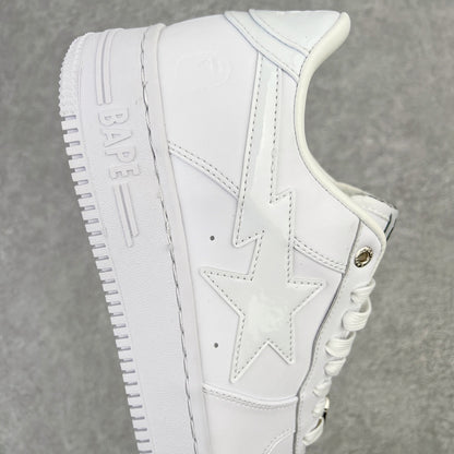Bape STA Low White