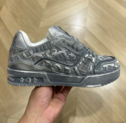 Louis Vuitton Trainer Silver