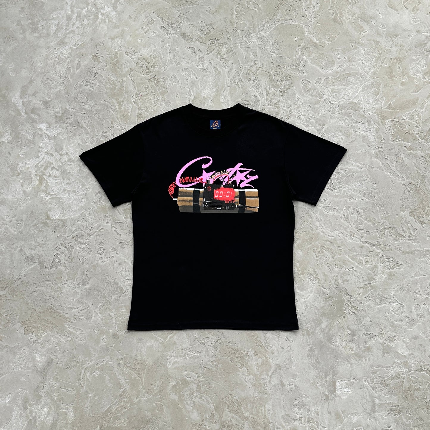 no time 4 luv tee-black