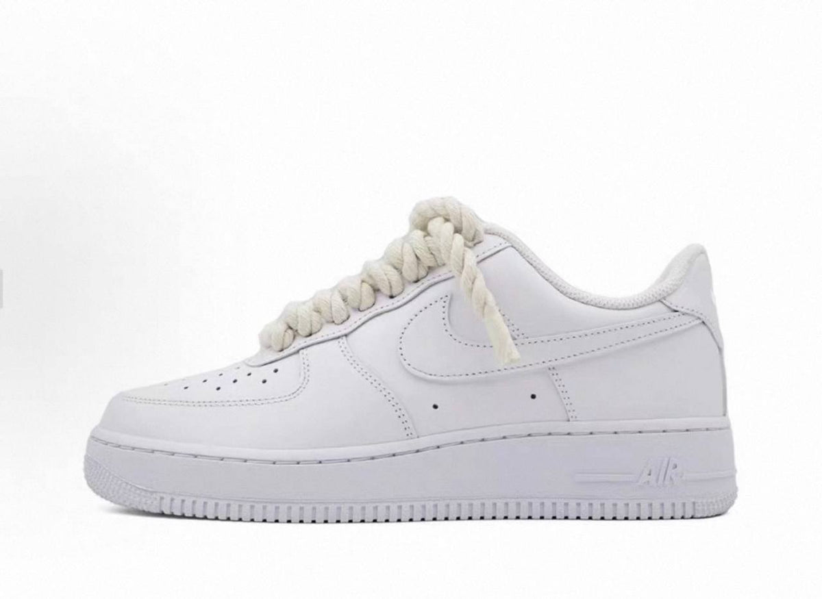 AF1 Rope Laces Whinte
