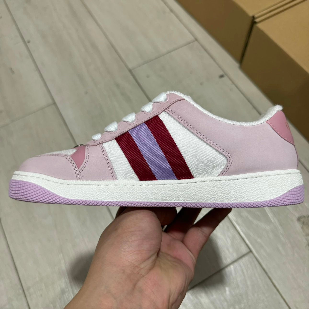 Gucci Screener GG Pink