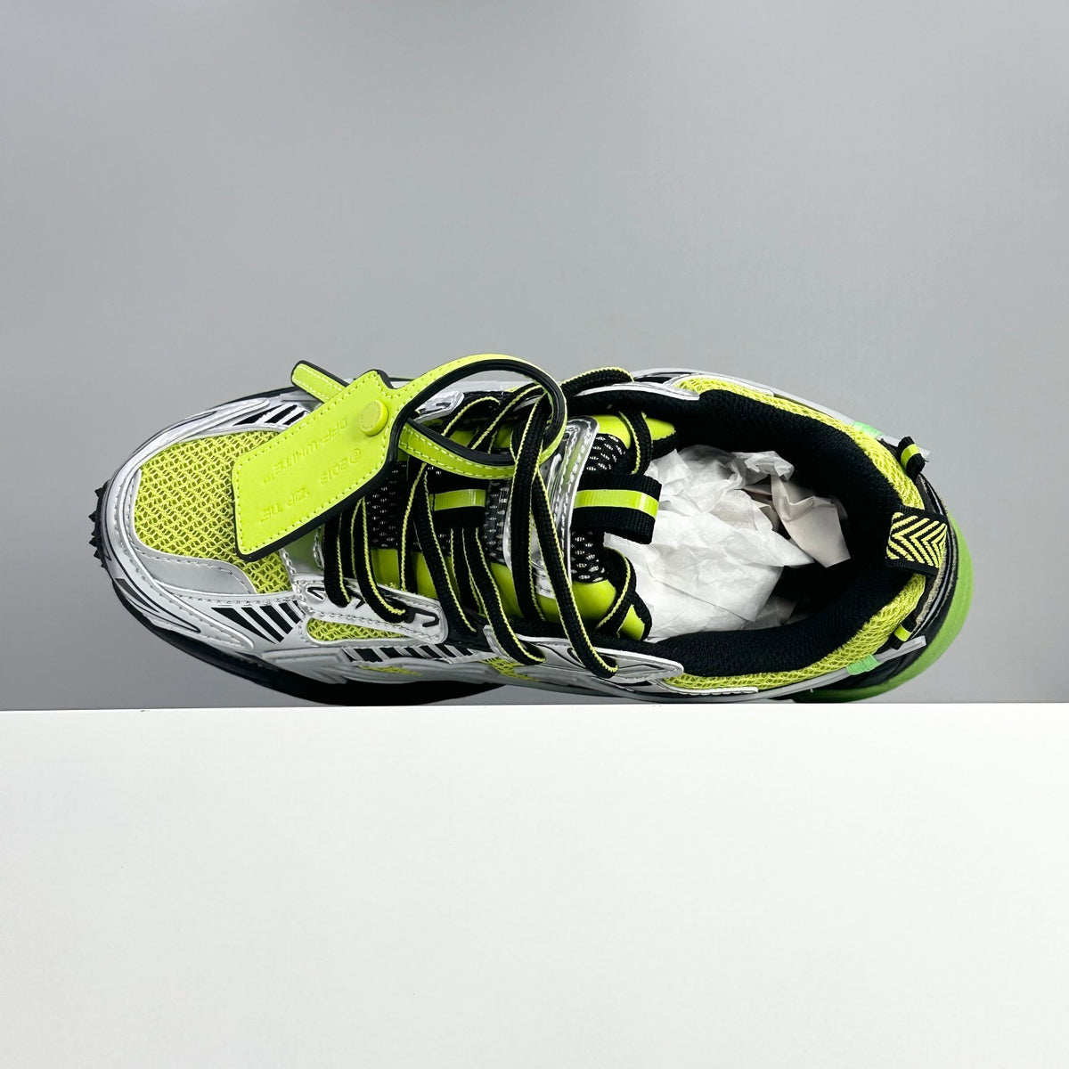 OF Be Right Back Silver Green Fluo