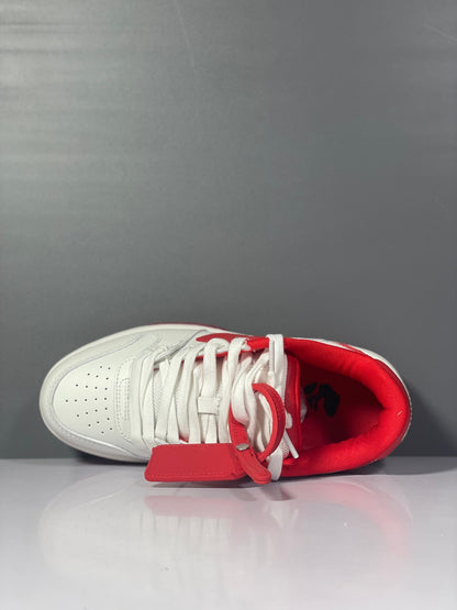 OF Out of Office White Red