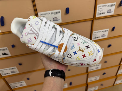 Trainer Monogram White