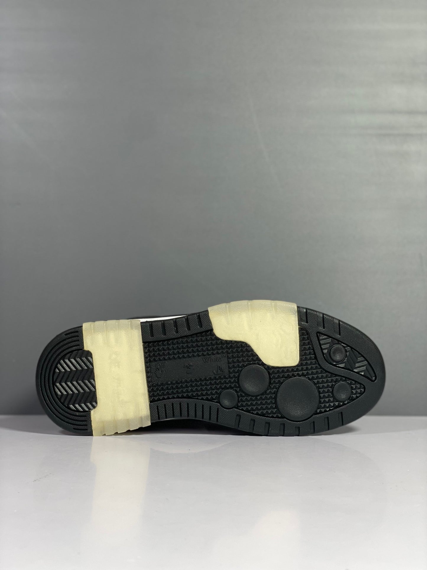 OF Out of Office Black And White Sole Beige