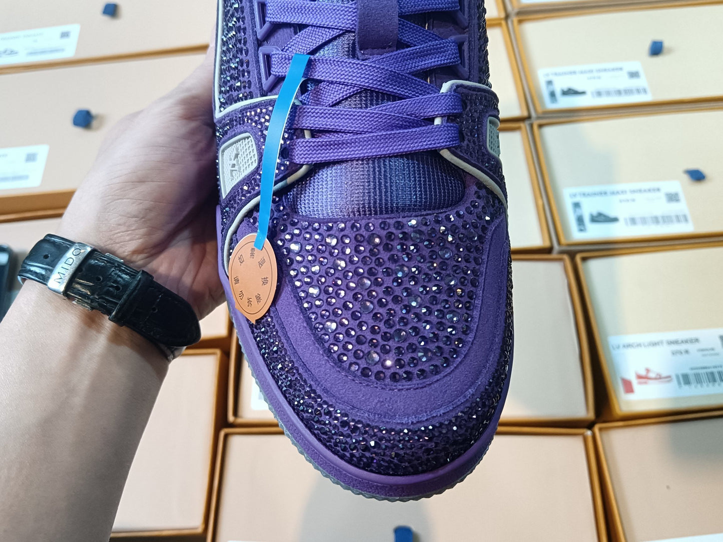 Trainer Purple Crystal