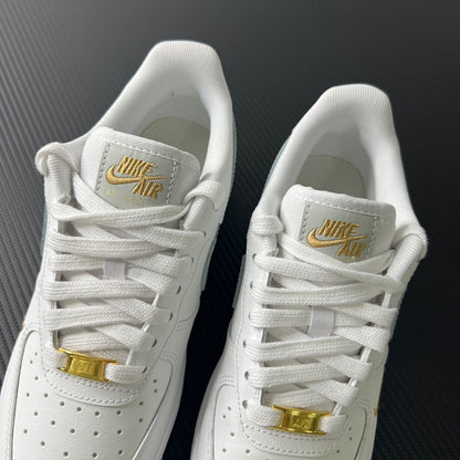 AF1 White Grey Gold