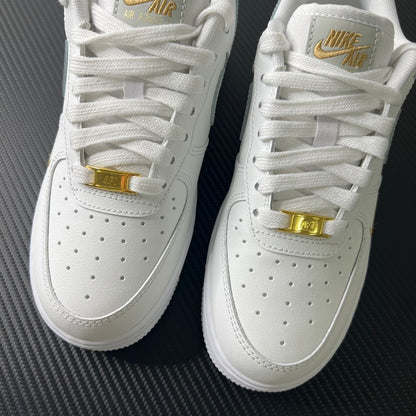 AF1 White Grey Gold