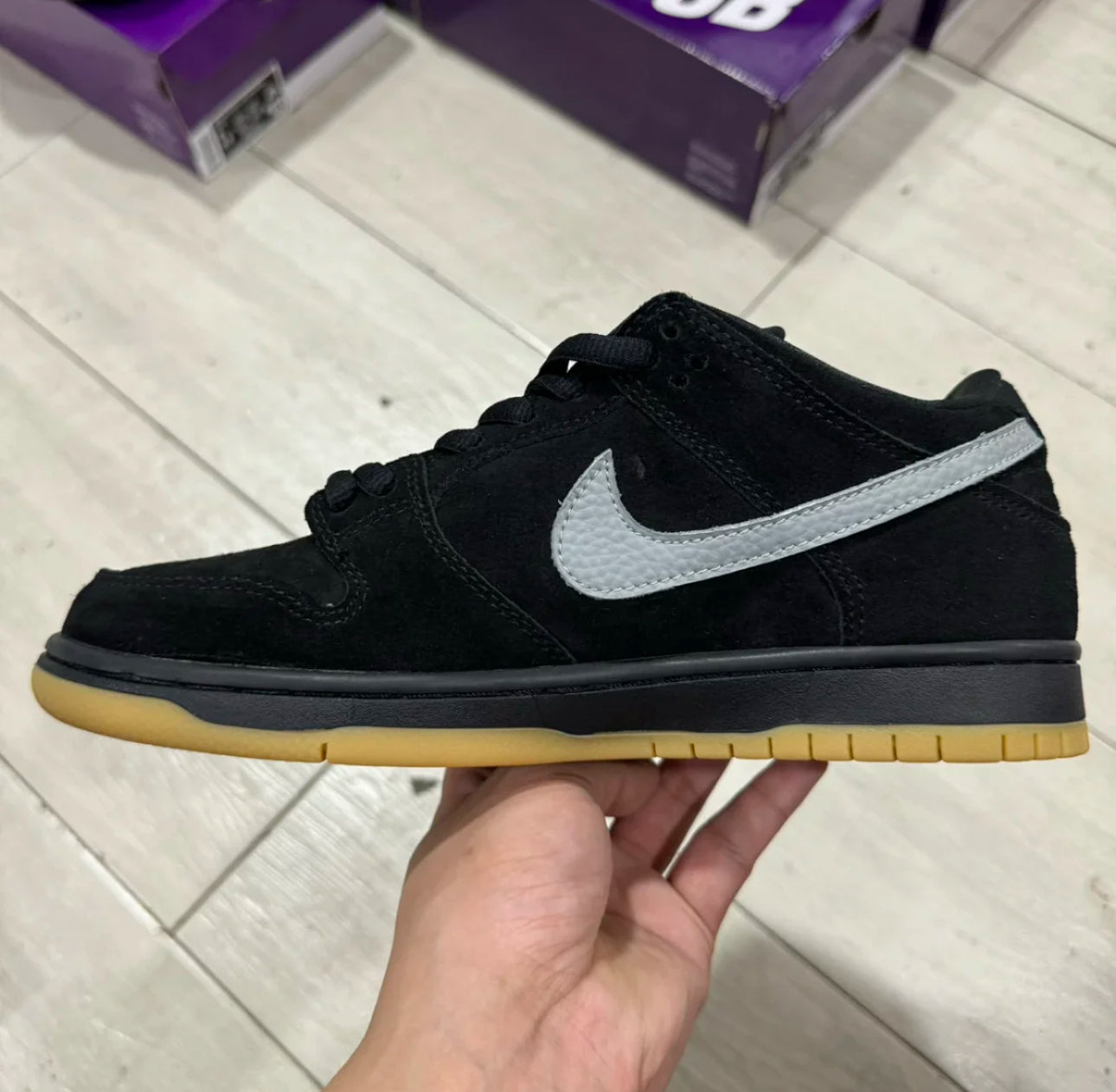 Dunk Low SB Grey Black