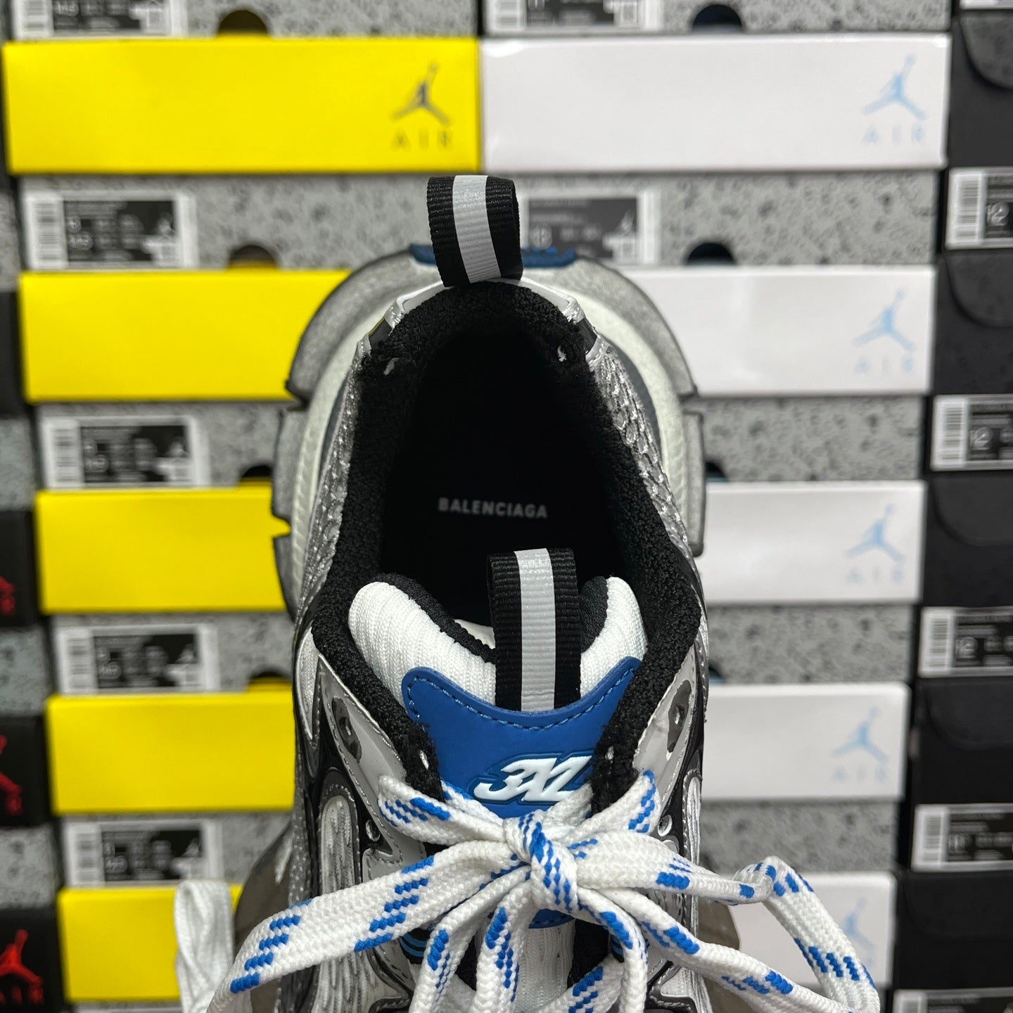 BLG 3XL Grey/Blue/White