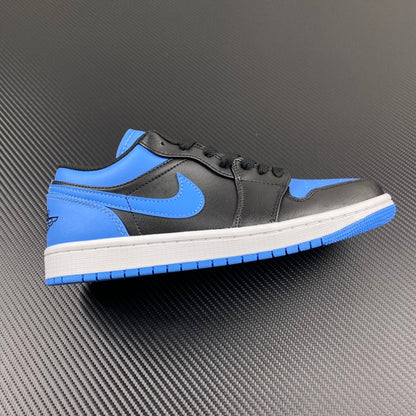 AJ1 Low  Black-White-Game Royal