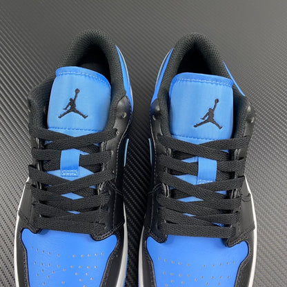 AJ1 Low  Black-White-Game Royal