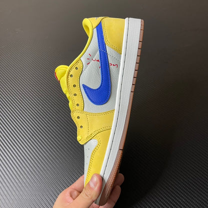 AJ1 Travis Canary