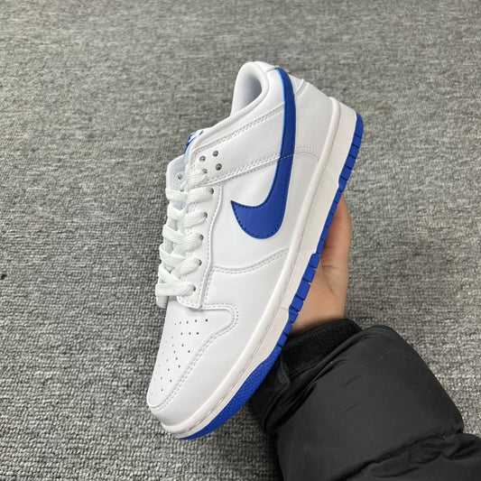 Dunk White and Blue