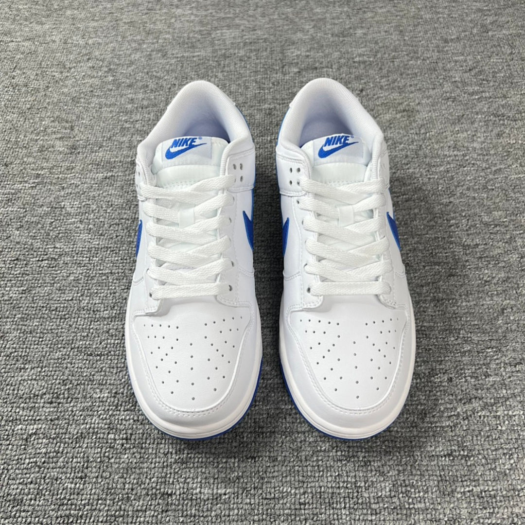 Dunk White and Blue