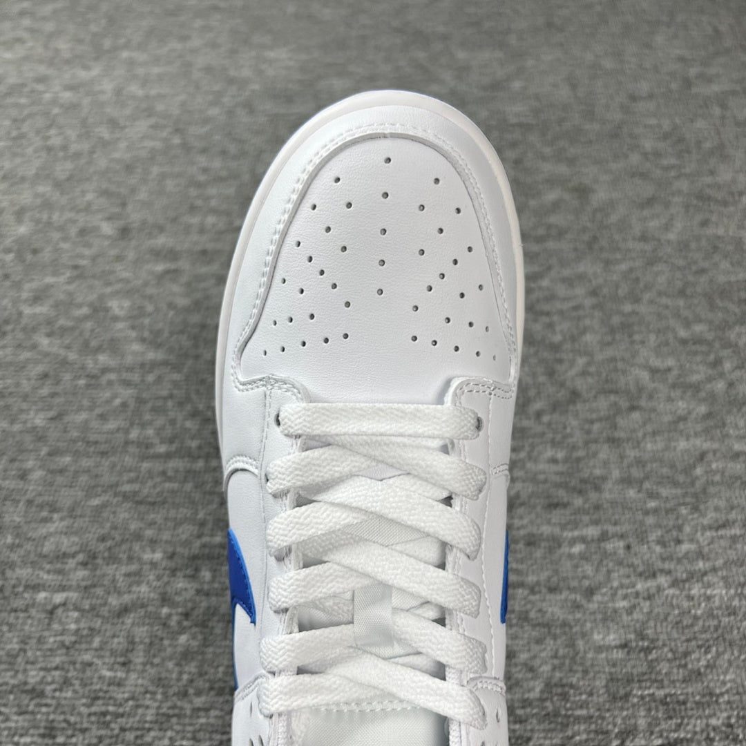Dunk White and Blue