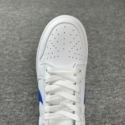 Dunk White and Blue