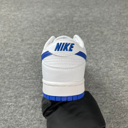 Dunk White and Blue