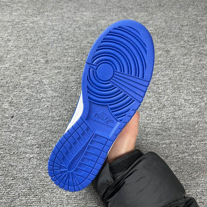 Dunk White and Blue