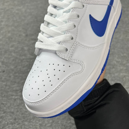 Dunk White and Blue