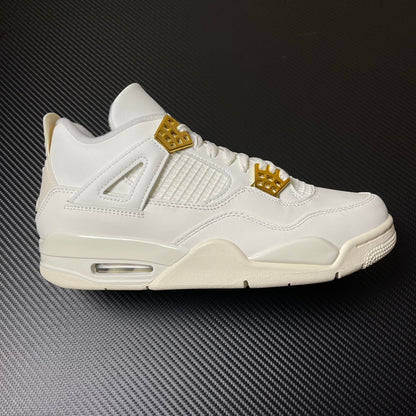 AJ4  Retro Metallic Gold