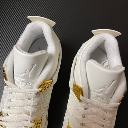 AJ4  Retro Metallic Gold