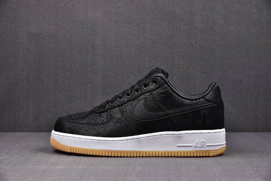 AF1 07 x Fragment Design x CLOT Black Silk