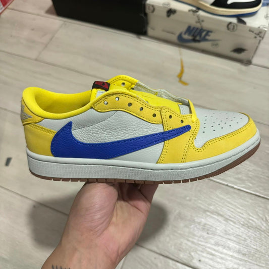 AJ1 Travis Canary